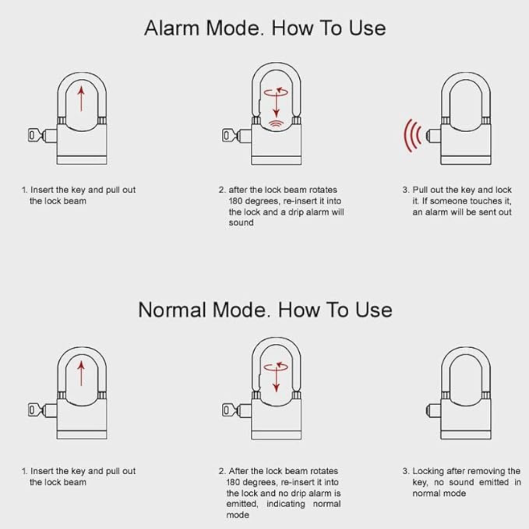 alarm mode lock