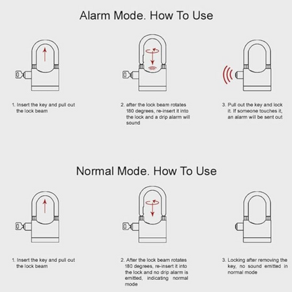 alarm mode lock