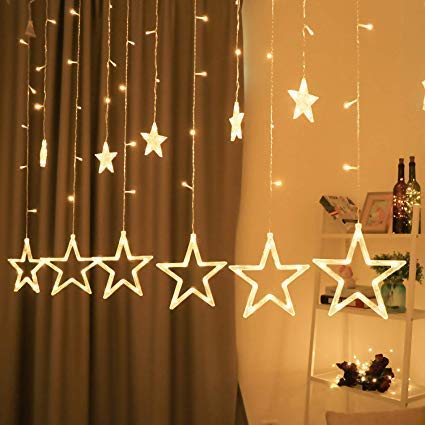 12 Stars LED String Lights 8 Flashing Modes for All Occasions